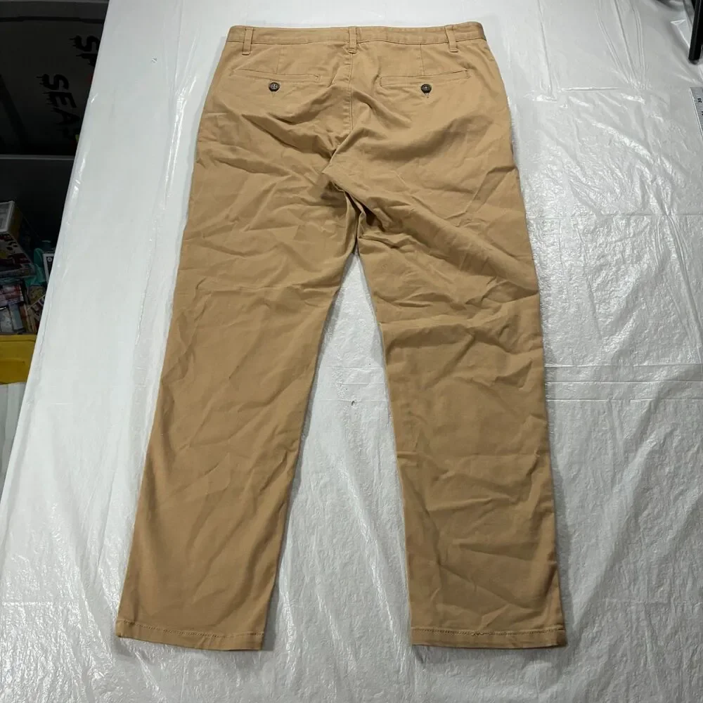 UNDER 510 Khaki Chino Pants Size 30x26 (32x26) Cotton Lycra Stretch Fit Men's